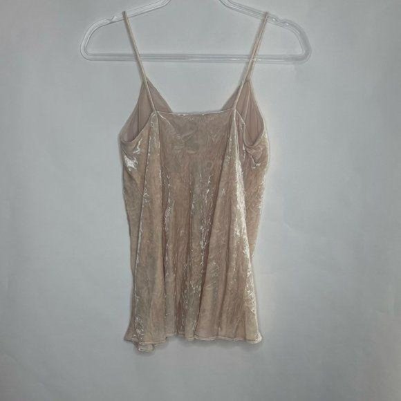 Theory Draped Crinked Velvet Tank Top - Picture 2 of 8